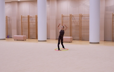 "The arms are working well; the legs need to be timed to the beat"