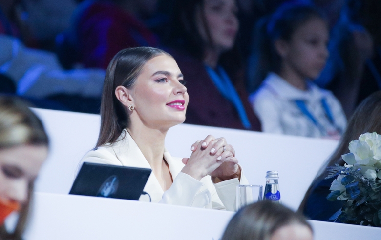 December 16, 2021. Moscow. VTB Arena. Sky Grace Experimental Tournament. Alina Kabaeva