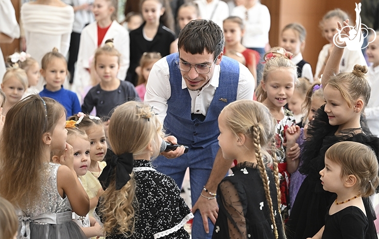 Academy holiday participants during an interactive activity