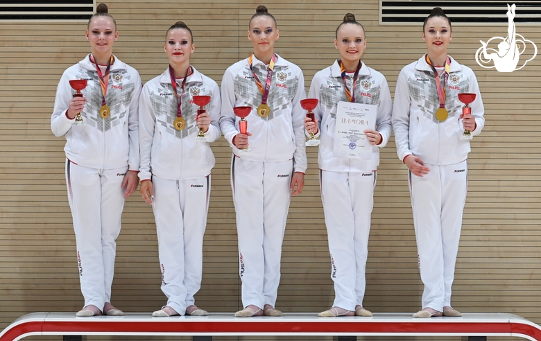 Winners among the candidates for the master of sports of the All-Russian Formula of Victory competition, - Olympic Reserve Athletic School team, Pushkinsky district, St. Petersburg