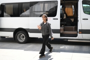 Gymnast Avani Nitesh Kadam during her visit to the Academy