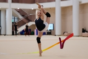 Evelina Tandalova during a training session at the Academy