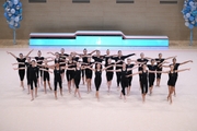 Participants of the training camp during their performance at the final concert