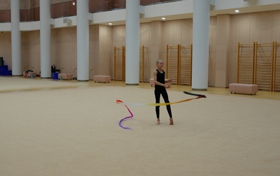 Creative process during training with an Olympic champion!