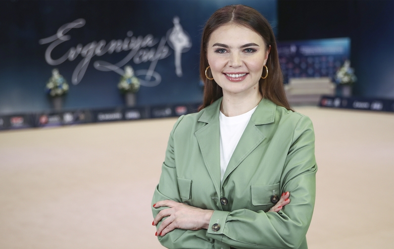 Alina Kabaeva at the EVGENIYA CUP