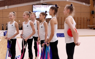Так в Новогорске начиналась новая тренировка с олимпийской чемпионкой!