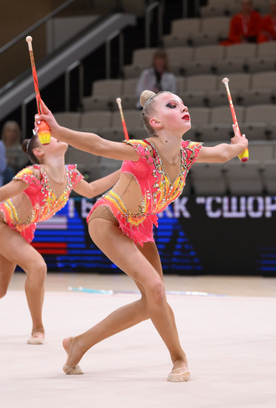 Why athletes and coaches like rules of the Sky Grace? Group exercise gymnasts from Krasnodar and their coach Angelina Slyusarevskaya told us