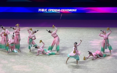 Такой была церемония открытия Rhythmic World Challenge Cup в Пекине