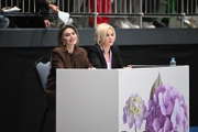 September 19, 2026. Olympic champion Alina Kabaeva and judge Lilia Mironova at the third stage of the Cup of the Strongest in St. Petersburg