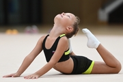 Young gymnast at the Academy selection