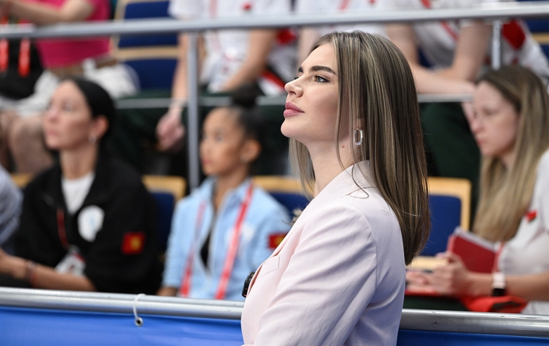 June 22, 2024. Olympic champion Alina Kabaeva at the BRICS Games in Kazan