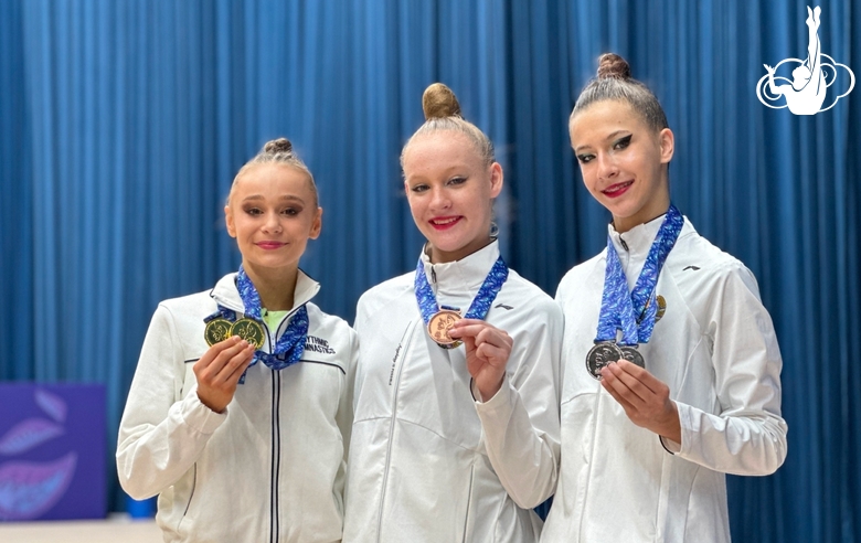 Результаты финалов отдельных видов на международном турнире Shining Star