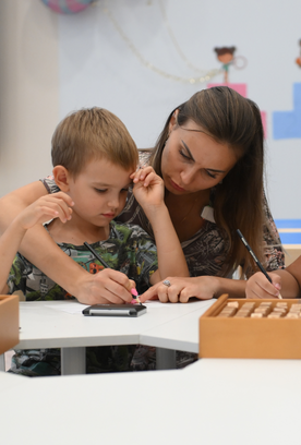Preschoolers from early development groups have started studies in the new academic year