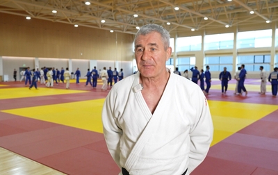 Старший тренер национальной команды Константин Философенко рассказывает о тренировках сборной России по дзюдо