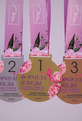 Результаты топ-10 команд в групповых упражнениях по программе юниорок и сениорок на «Формуле победы»
