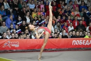 Gymnast  during an exercise without an object