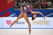 Lala Kramarenko during the ball exercise