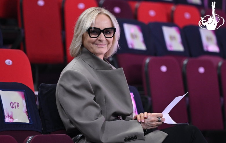 Russian national team Head coach Tatyana Sergaeva during the competition