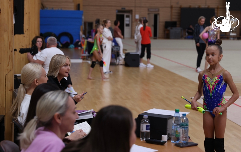 A control training session for pre-juniors was held in Novogorsk