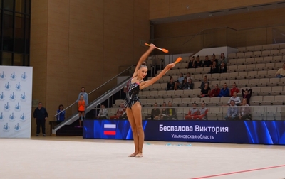 Viktoria Bespalova's club exercise at the interregional Sky Grace Cup tournament