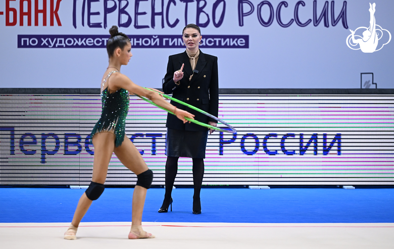 4 апреля 2025 года. Олимпийская чемпионка Алина Кабаева — на первенстве России в Казани