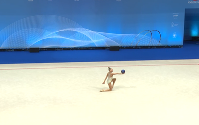 A master class of doing rolls from Olympic champion Alina Kabaeva