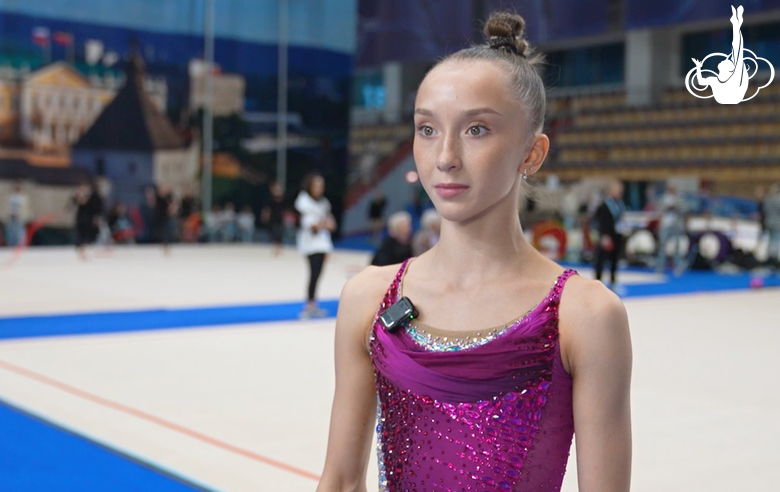 Gymnast Maria Dmitrieva talks about her preparations for the third stage of the Cup of the Strongest