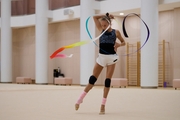 Yana Zaikina during a training session at the Academy