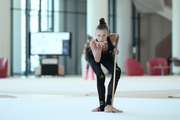 Anastasia Vlasenko during the recovery camp at the Academy