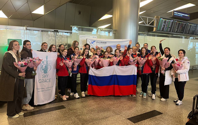 The gymnasts of the Russian national team returned after the end of the 3rd CIS Games