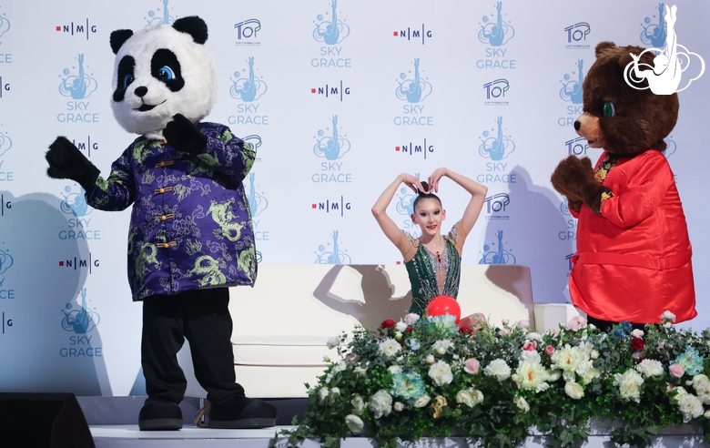 Nicole Rimarachin Diaz after the performance