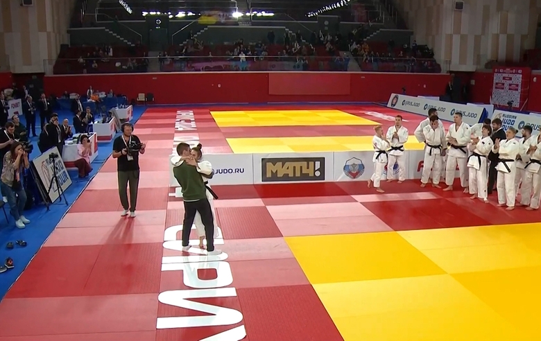 The cutest moment of the Russian Judo Championship at the Martial Arts Academy!