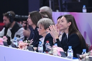 Judges during the competition