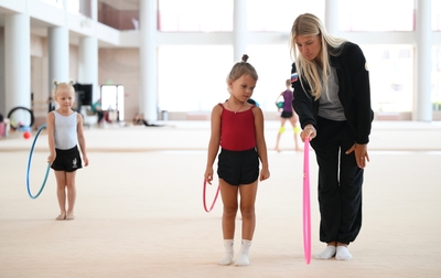 Preschoolers from free early development groups returned to the Academy after the rest