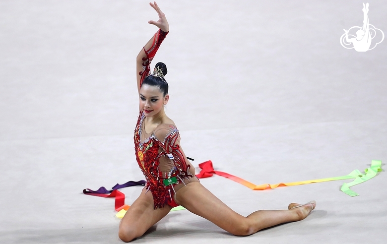 Kramarenko showed new programs — while in training. Sky Grace is gaining momentum