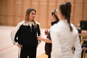 September 10, 2026. Olympic champion Alina Kabaeva during a training session in Novogorsk
