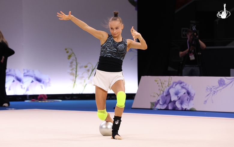 Яна Заикина во время опробования