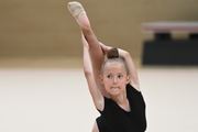 A young gymnast during Academy selection