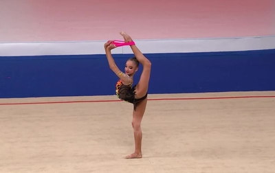 Ksenia Savinova's winning performance with rope