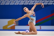 Anna Popova during the ball exercise