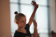Glafira Morzhukhina during the Alla Dukhova TODES Theater master class