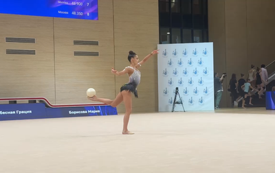 Full performance of Mariia Borisova with the ball at the Sky Grace Cup interregional tournament