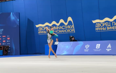 Ball program of Academy student Anna Vakulenko in the all-around finals at the Russian championship