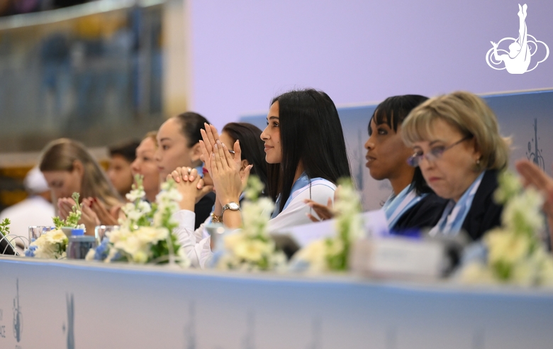 Judges of the international Sky Grace Cup tournament