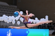 A training camp participant during the performance at the final concert