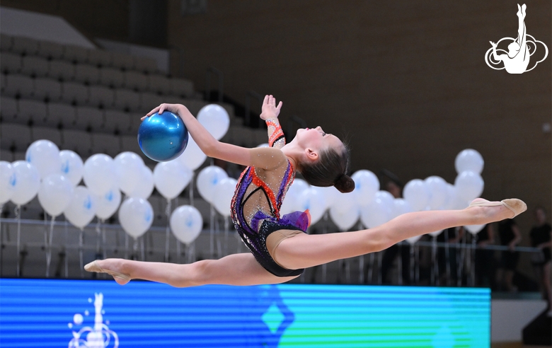 A training camp participant during the performance at the final concert