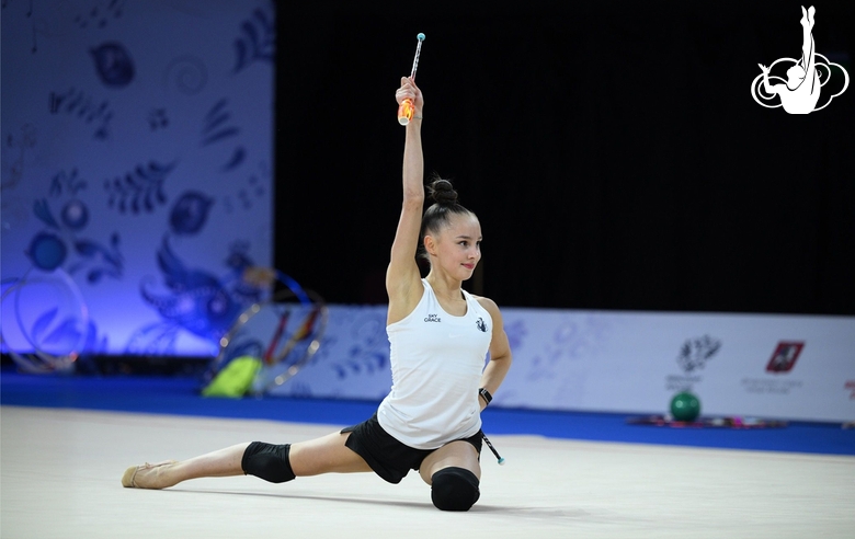 Мария Борисова во время опробования