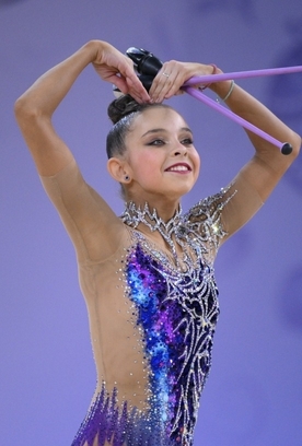 София Ильтерякова завоевала серебро с булавами на этапе Кубка мира в Баку