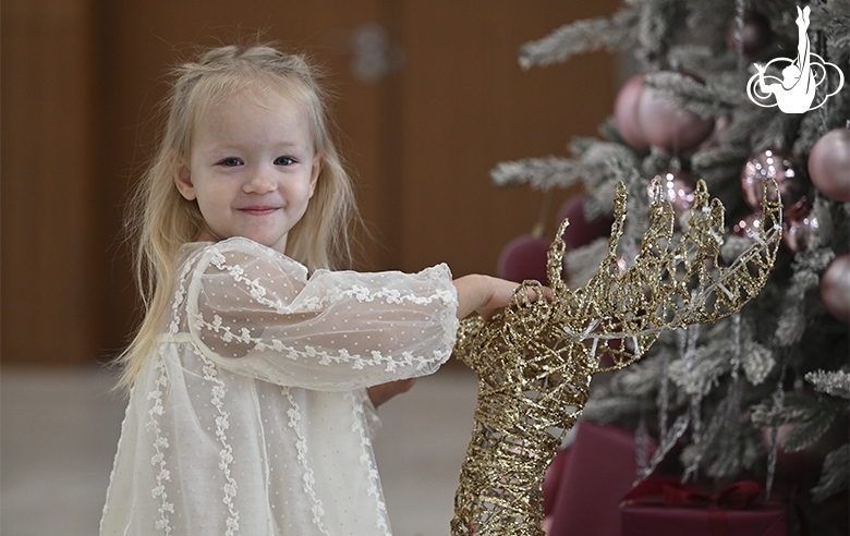 A young participant at the Academy holiday