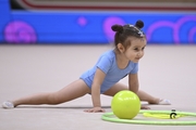 Young gymnast at the mAlinka tournament